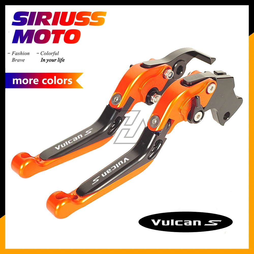 

Складные рычаги тормозной муфты для мотоцикла с логотипом Vulcan-S, чехол для Kawasaki VULCAN S 650cc 2015-2016 15 16