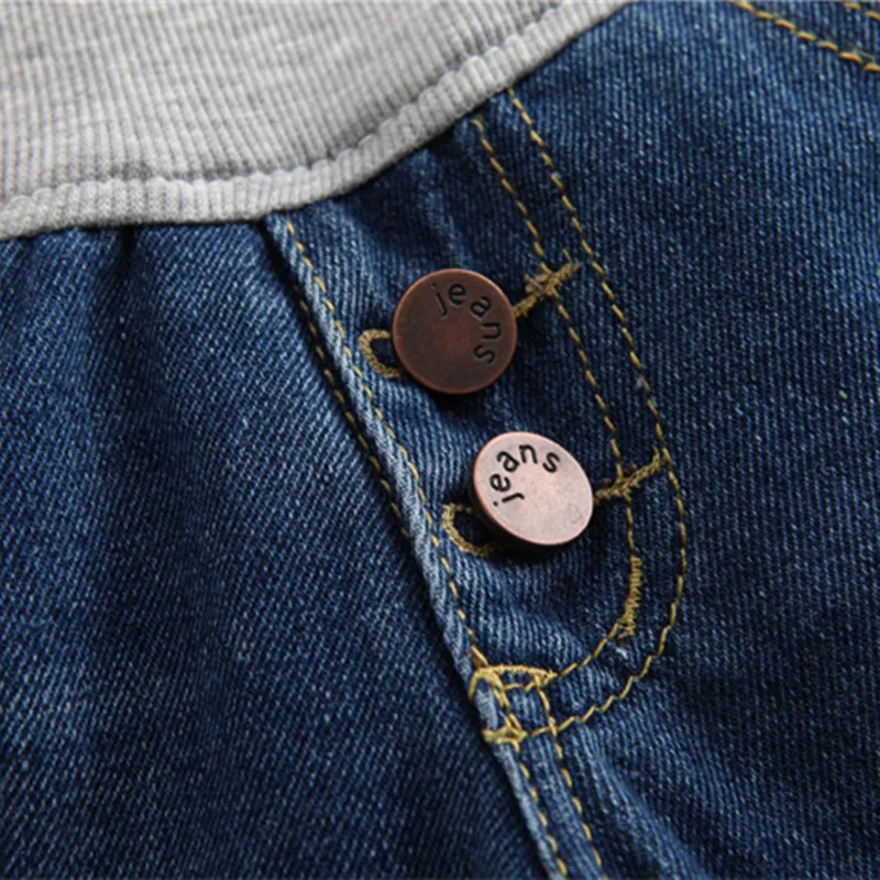 Новые джинсовые шорты для беременных лето 2019 тонкие подтяжки живота модные с