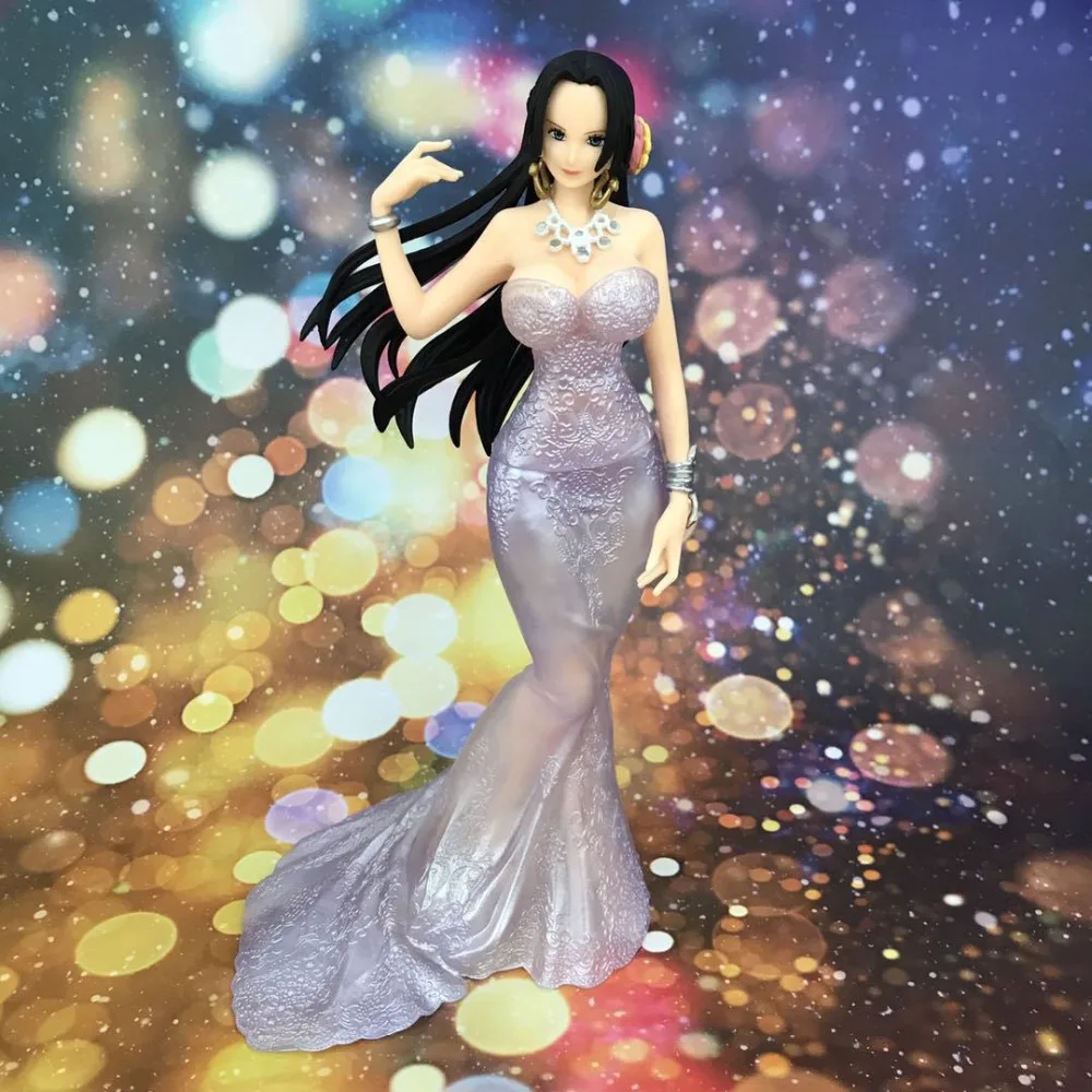 Аниме One Piece сексуальная фигурка Блеск & Glamours Boa Hancock аварийный стиль ПВХ экшн