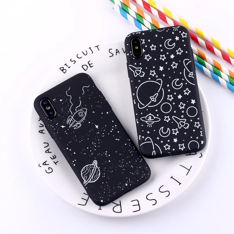 Мягкий матовый Силиконовый чехол для iPhone 11 12 Pro 6S 8 8Plus X 7 7Plus XS Max | Мобильные