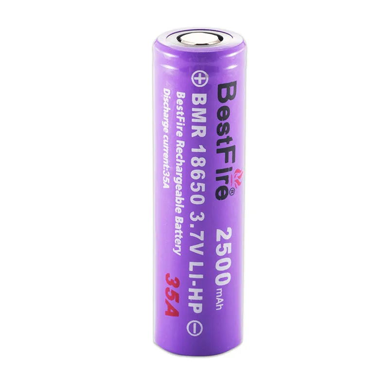 Аккумуляторная батарея 18650 Li ion 3 7 V 2500mAh 35A Bestfire Vape Mod для фонарик Kangertech Subox Mini B301|battery