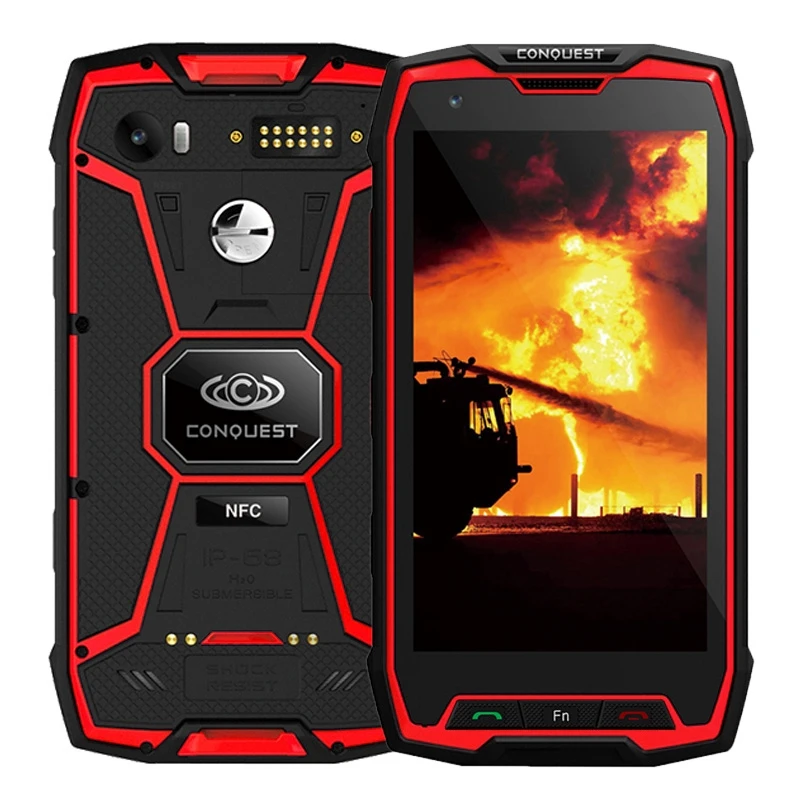 Conquest S9 смартфон с 5 дюймовым дисплеем восьмиядерным процессором MTK6757 ОЗУ 6 ГБ ПЗУ 7