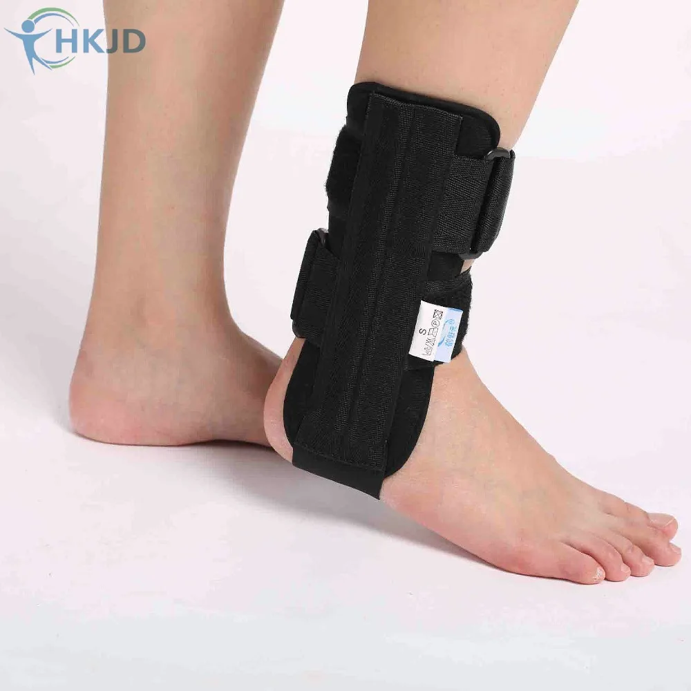 Черная опора для лодыжки HKJD алюминиевая острой травмы Опора s|brace support|support braceankle