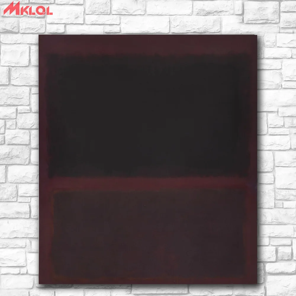 Настенные картины для гостиной абстрактный Марк Ротко № 12 1960 холст искусство