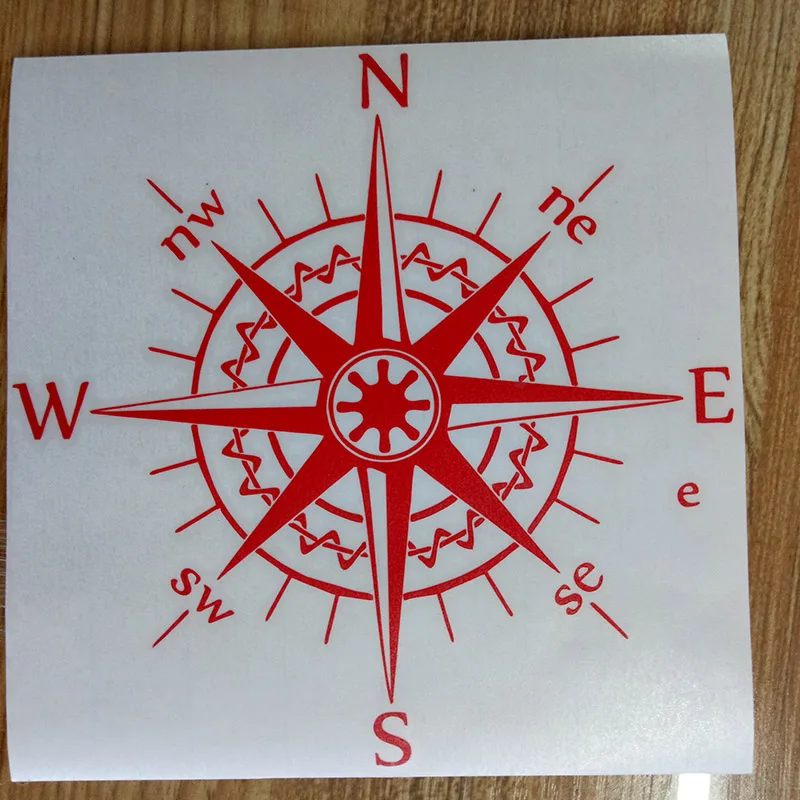 Автомобильный Стайлинг Nswe Compass Wind Rose Bardian Vinyl наклейки на автомобиль|car sticker|car