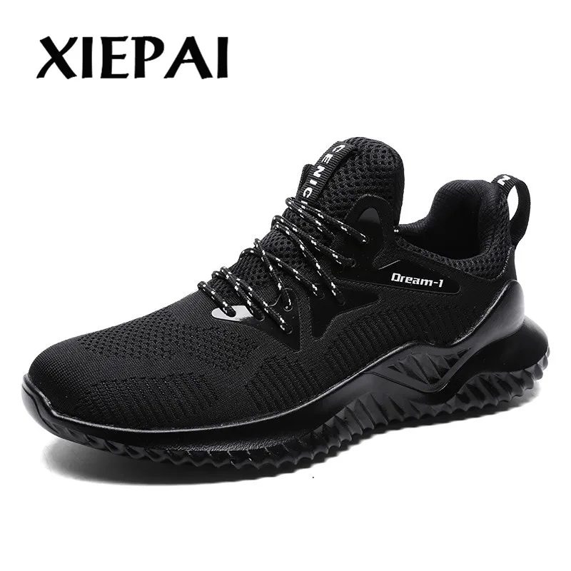 2019 New Brand Men Casual Shoes Autumn Winter Breathable Light Sneakers Footwear Fashion Black White Big Size 39-46 | Обувь