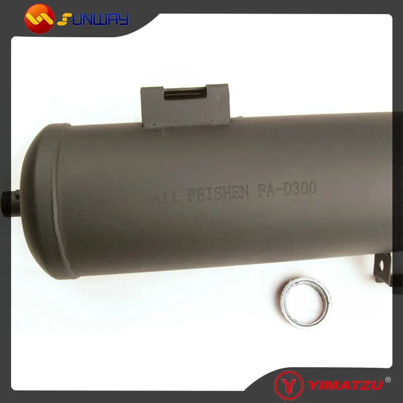SUNWAY ATV запчасти глушитель для BUYANG FEISHEN FA-D300 H300 300CC 2.4.01.0340 квадроцикл