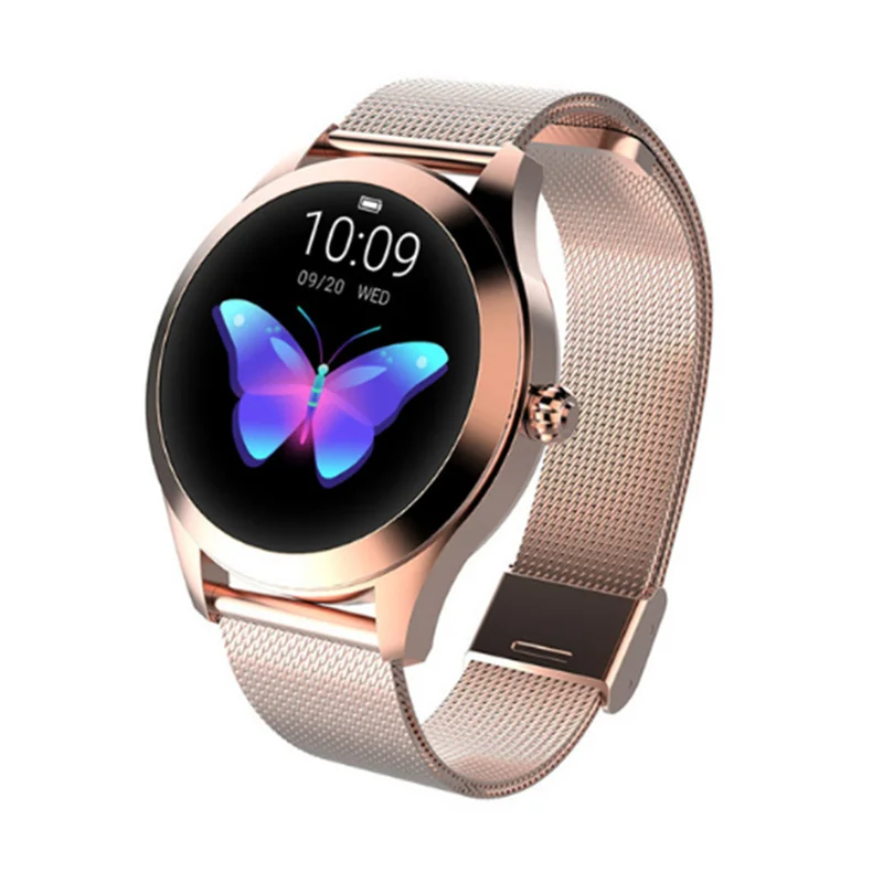 Gold Смарт-часы водонепроницаемые для samsung gear s3 s4 reloj pulsera inteligente hombre mujer роскошный умный браслет Здоровый трекер - Цвет: Gold