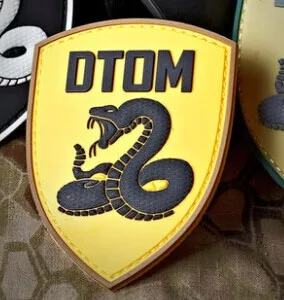 3D Tactical tape sticker Badge Rubber Luminous PVC Waterproof Patches Multifunction Jackets Armband Backpacks Cosplay Badges |