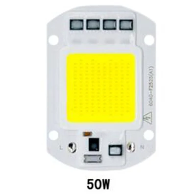 50w 40mmx60mm RAYWAY светодиодный чип COB лампа высокой Мощность 20w 30w 50w 100w IP65 умная ИС(интеграционная схема) подходит для DIY светодиодный прожектор светильник Холодный белый/теплый белый/белый - Испускаемый цвет: 50w 40mmx60mm
