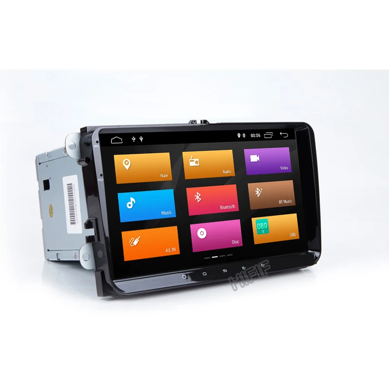 9 &quotAndroid 10 Автомобильный GPS навигатор для VW GOLF 5 6 Polo Passat b5 Jetta Tiguan Touran Skoda seat canbus