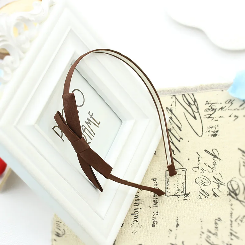 1 шт. милая повязка на голову с галстуком-бабочкой простая лента для волос бантом