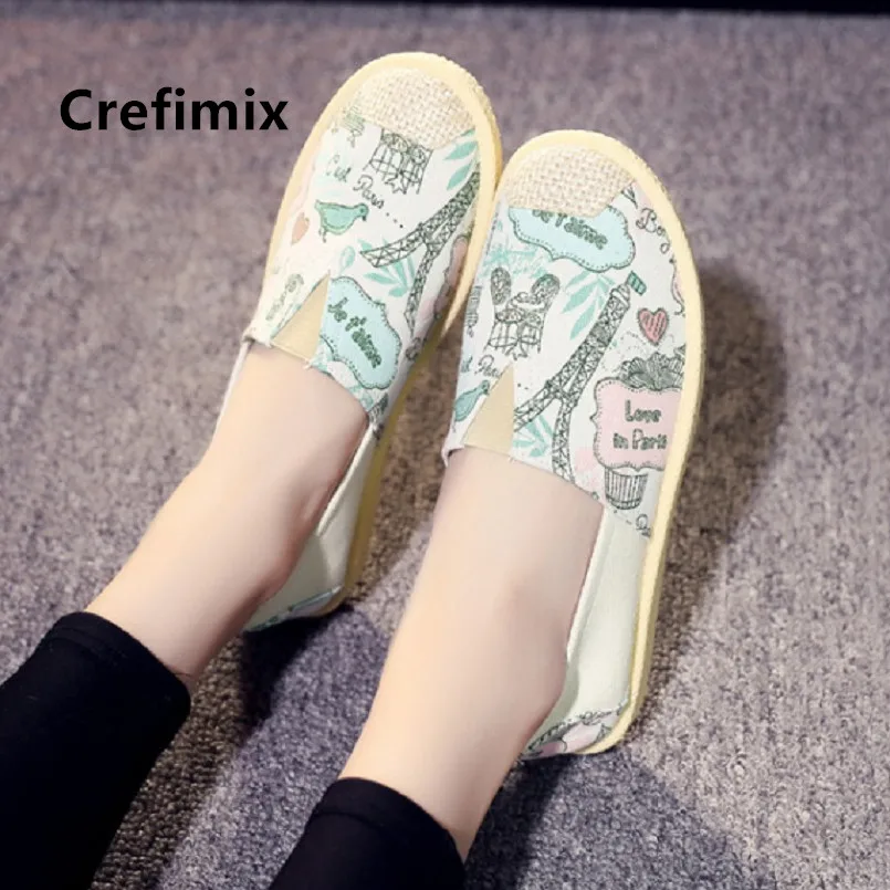 Zapatos De Mujer/Женская Модная комфортная обувь без шнуровки с узором Женская уличная