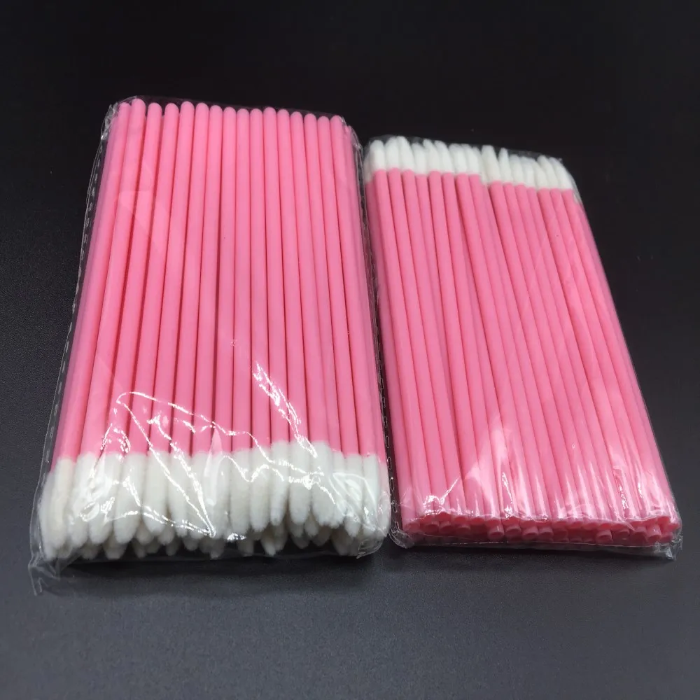 Одноразовые Макияж Кисть для губной помады палочка-аппликатор блеска инструмент