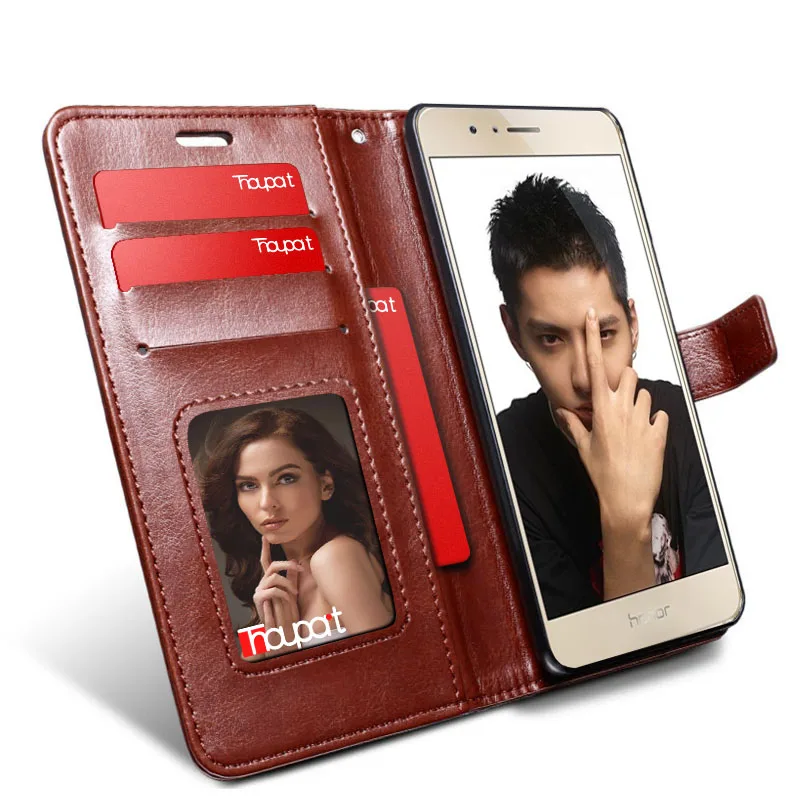 Thouport на Huawei Honor 8 чехол фоторамка книжка стиль откидной кожаный для ретро Чехлы