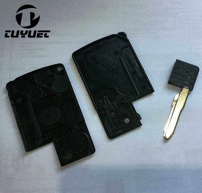 4 кнопки Smart Remote Key Shell для Mazda Car Blanks 3 + 1 с аварийной маленькой вставкой Blade|shell key|shell