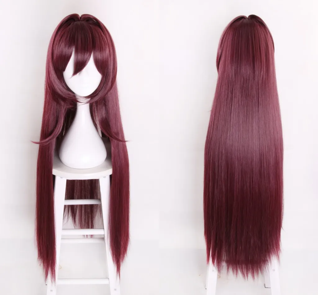 Lancer Scathach косплей парик Fate/большой заказ костюм играть парики Хэллоуин костюмы