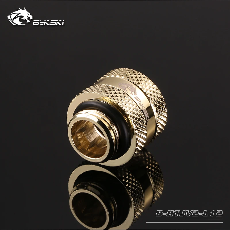 Bykski жесткие трубки фитинги для OD12mm/14mm/16mm бутик Алмазный Узор несколько цветов G1/4 ''быстрый поворот 4 уплотнения кольца гаджет V2