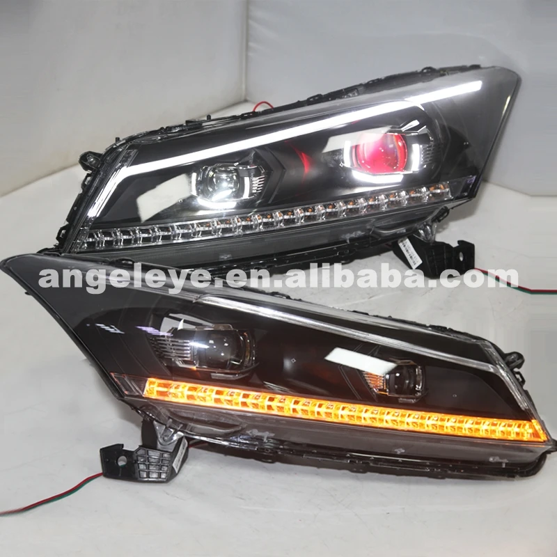 Для HONDA Accord светодиодный дьявольские глаза фар 2008 до 2011 год|headlights for|devil eyes headlightsdevil