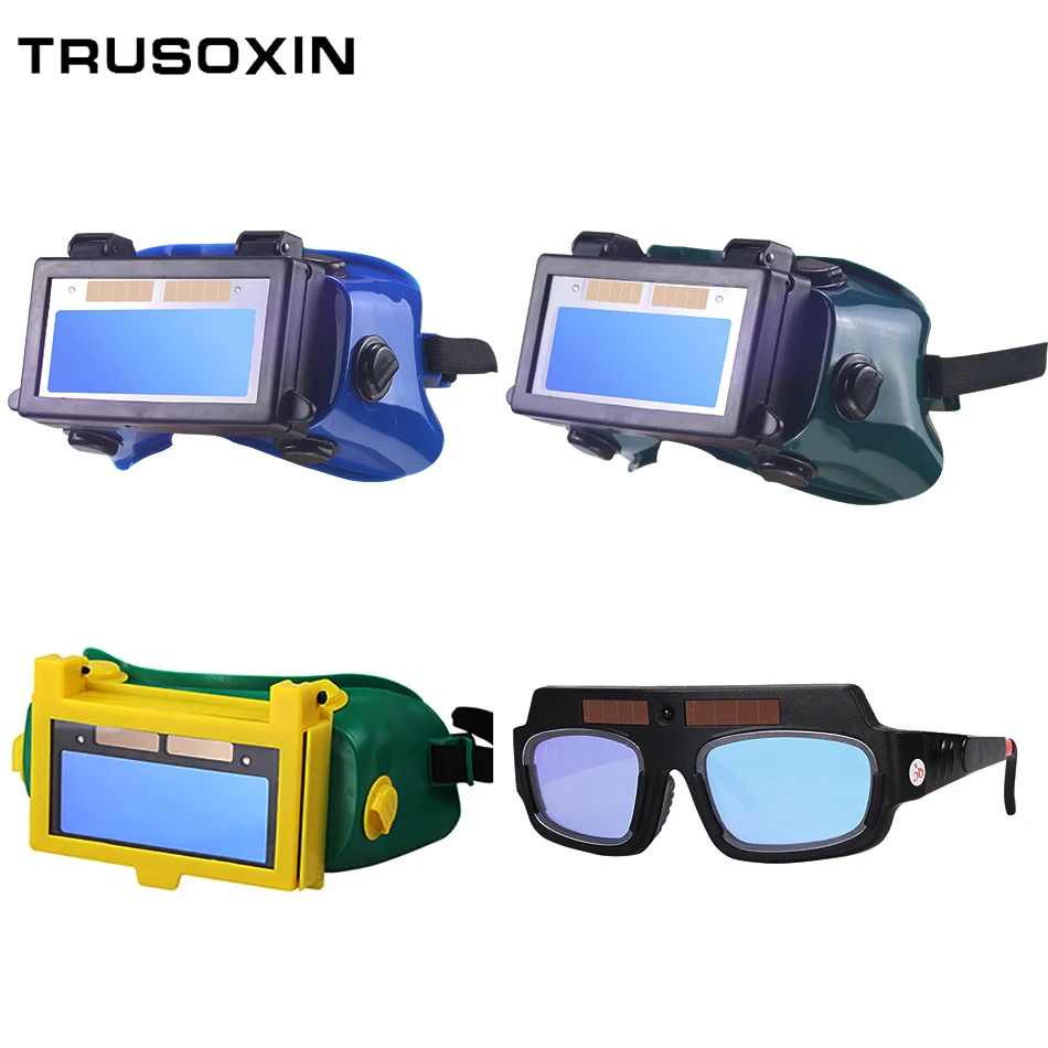 

Solar Auto Darkening Welding Mask Welding Helmet Eyes Goggle/Welder Glasses Arc Protection Helmet for Welding Machine/Equipment
