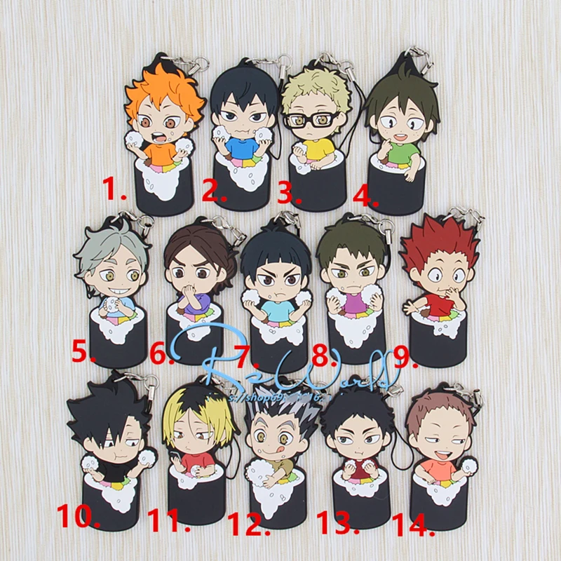 1 шт. аниме старшая школа волейбол kageyama Hinata Oikawa Tooru Kozume Kenma пищевая версия