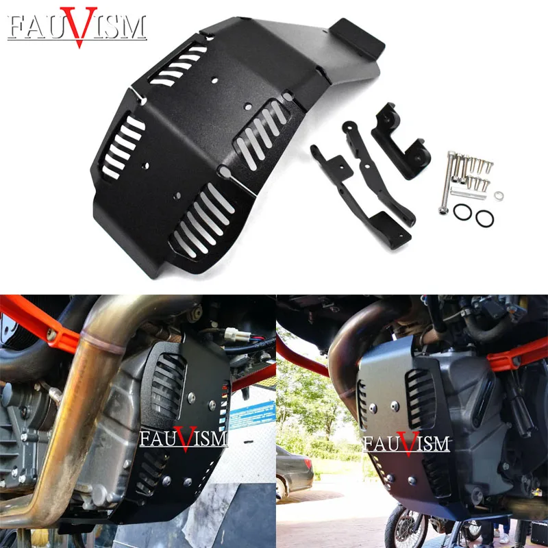 FAUVISM Алюминиевый Защита двигателя Glide мини пластина протектор для KTM 1050 1190 R Adv 1290