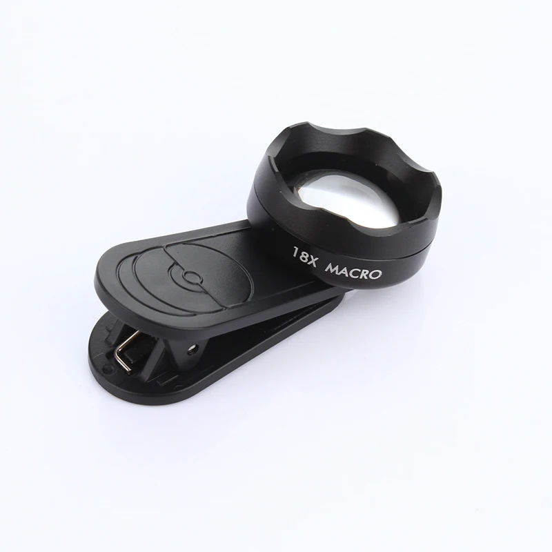 1 шт. 2017 Горячая Распродажа HD универсальная 18X Макросъемка Mircoscope объектив без
