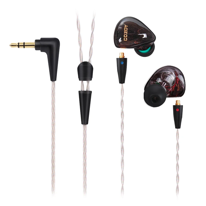 

COZOY TRIO Triple Driver Hybrid HIFI IN-Ear Earphone Armature + 2Dynamic IEM With Linum G2 SuperBaX MMCX Detachable Cables