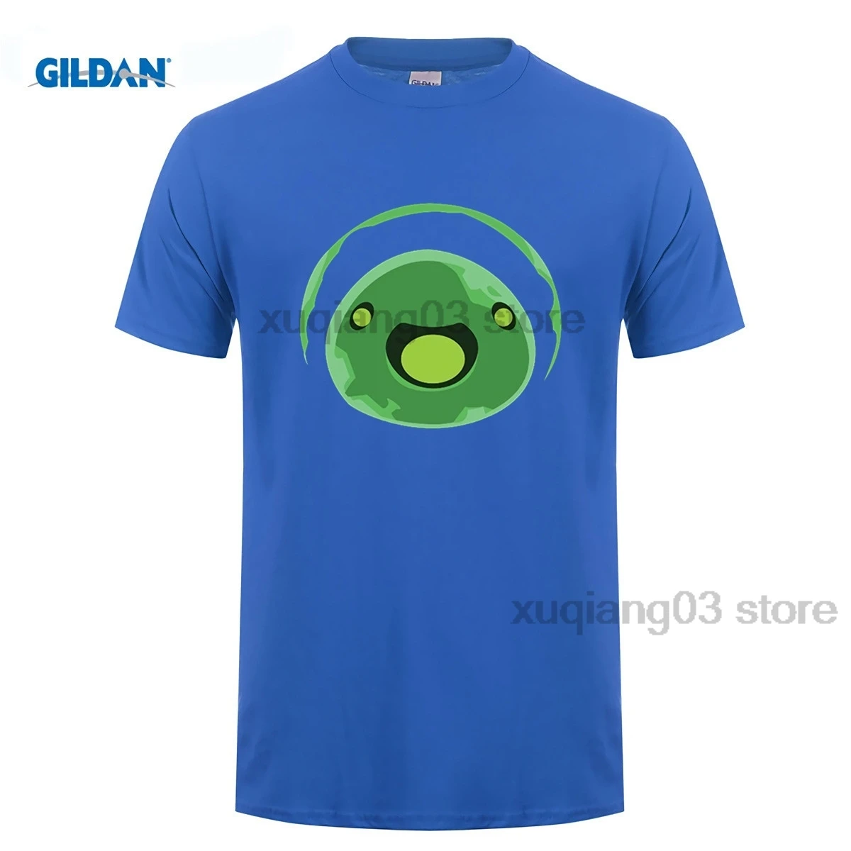 Kazzar Kid's Slime Rancher Icoon Rad Ronde Kraag T-shirt | Мужская одежда