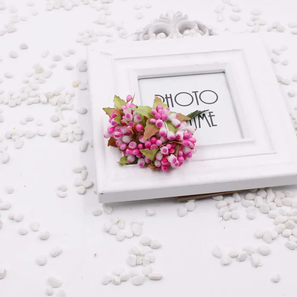 10 шт. искусственные тычинки мини ягоды цветок для свадьбы украшение альбома DIY