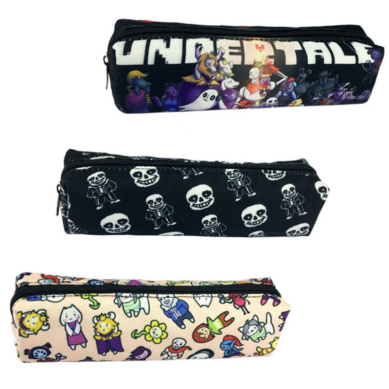20 шт оптовая продажа подсказочный пенал для карандашей мультфильм из ткани Undertale