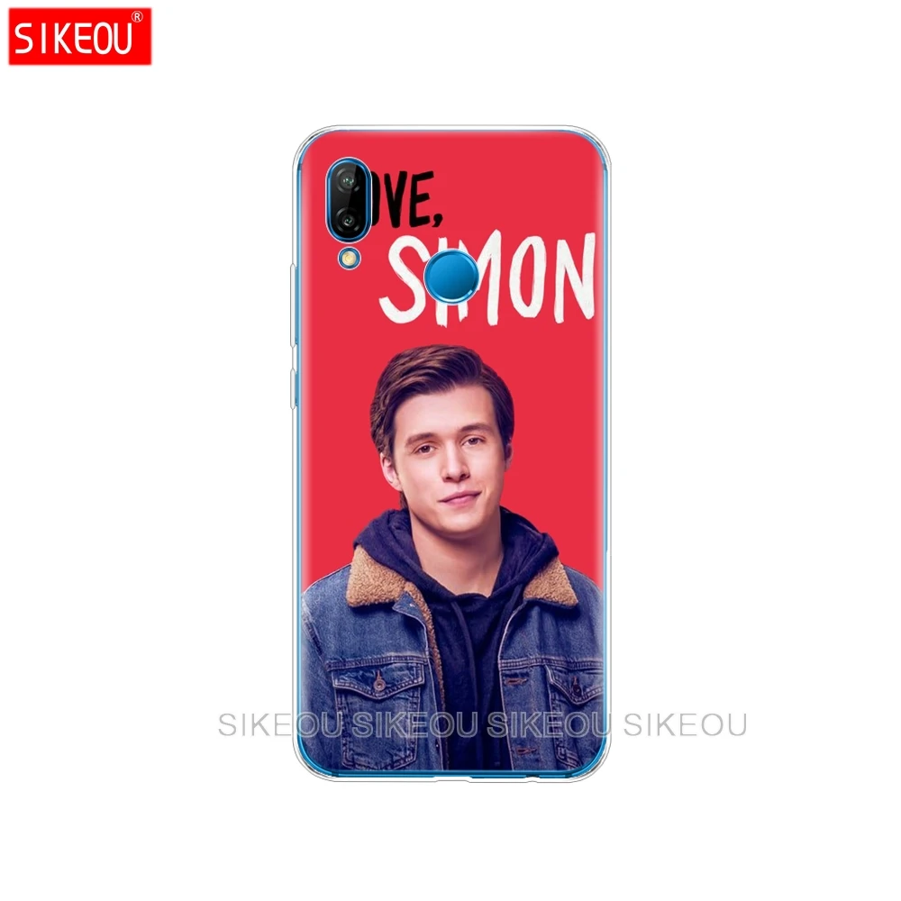 Силиконовый чехол для телефона Huawei P20 P7 P8 P9 P10 Lite Plus Pro 2017 P Smart Love Simon - купить по