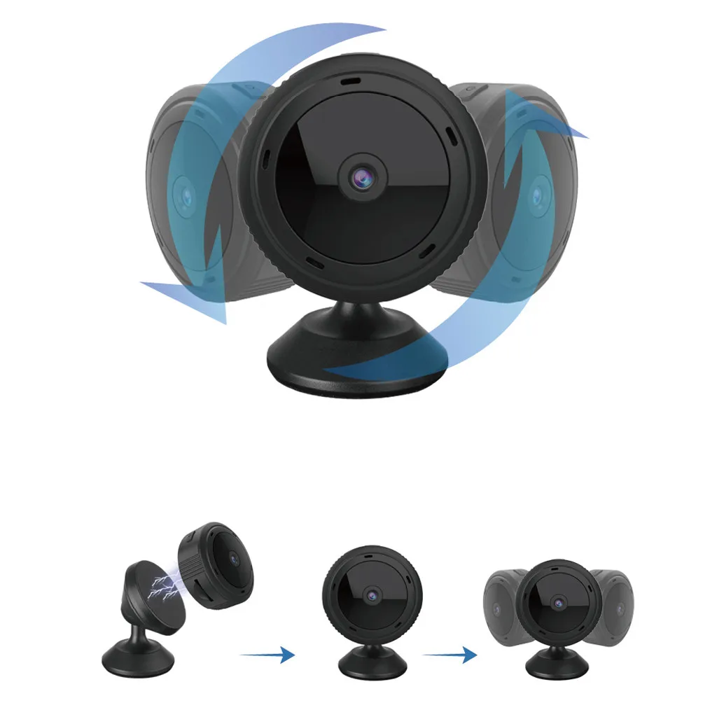 Мини камера wifi 2MP 1080 P Домашняя безопасность беспроводная маленькая инфракрасное