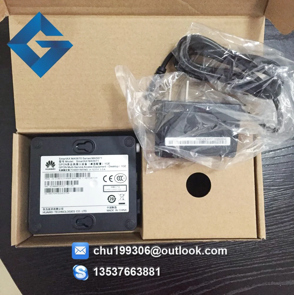 Оригинальный Huawei MA5671 Одноместный GE ethernet порт GPON терминал FTTH ONU | Мобильные