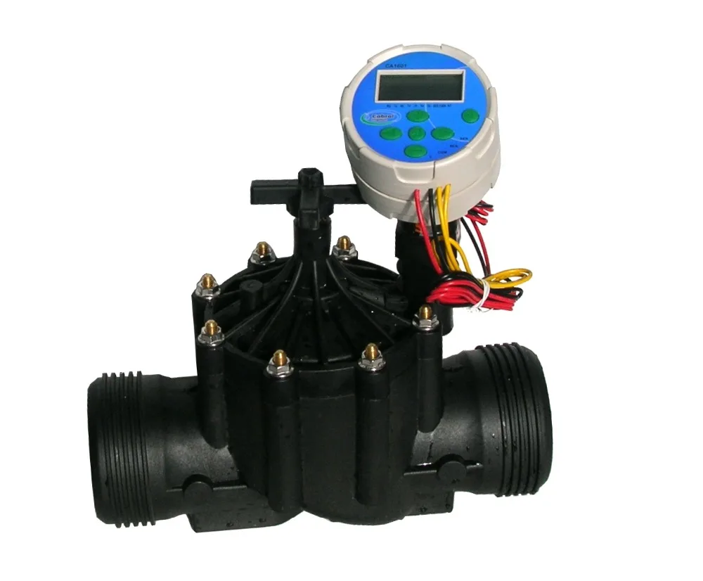 

battey operated controllers+3inch irrigation solenoid valve