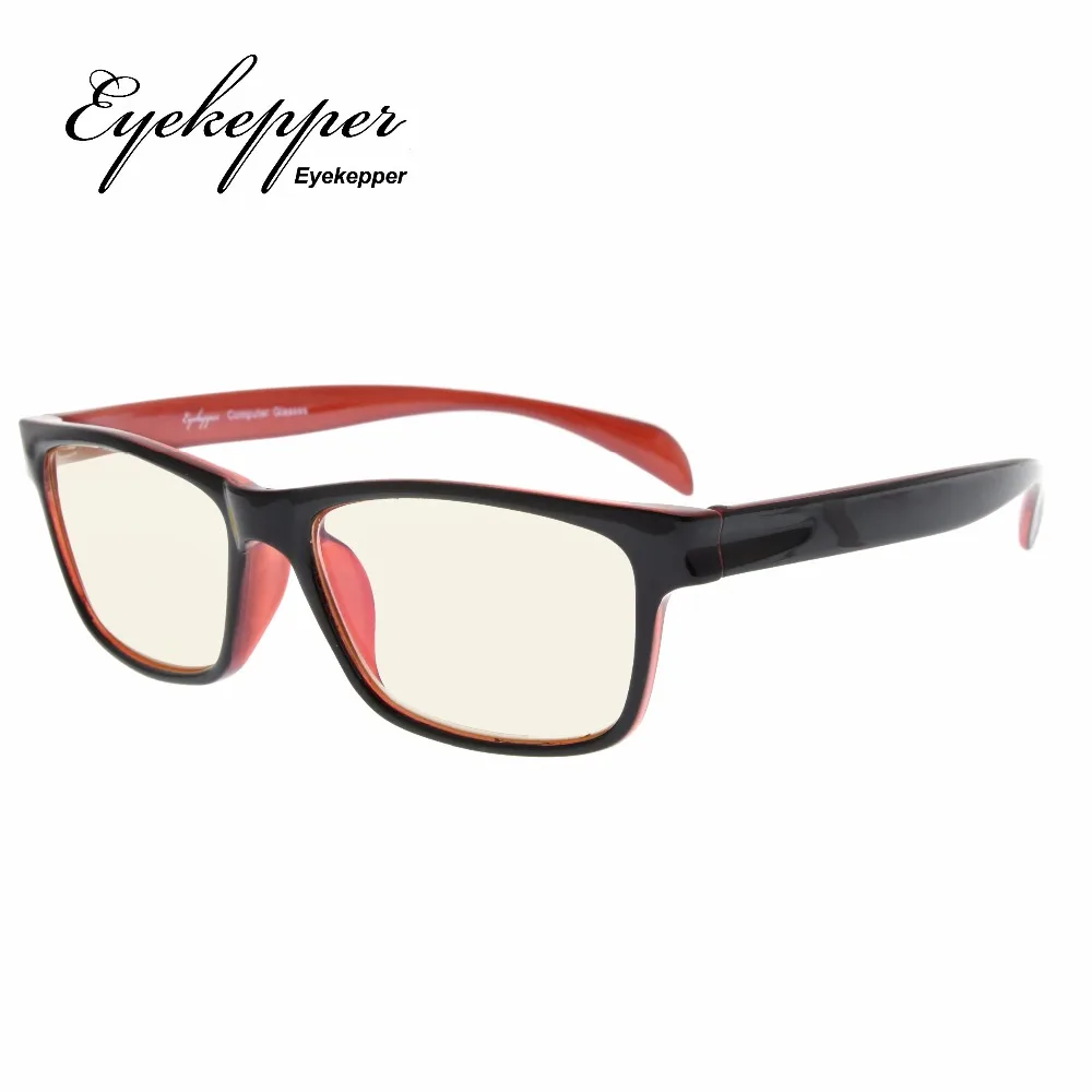 CGTR090 Eyekepper UV400 защиты покрытая цельной полиуретановой кожей очки для компьютера с