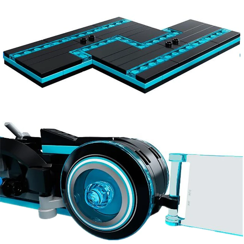 Bela Ideas TRON Legacy 21314 Строительная Игрушка совместима с Legoings 10881 Строительные кирпичи