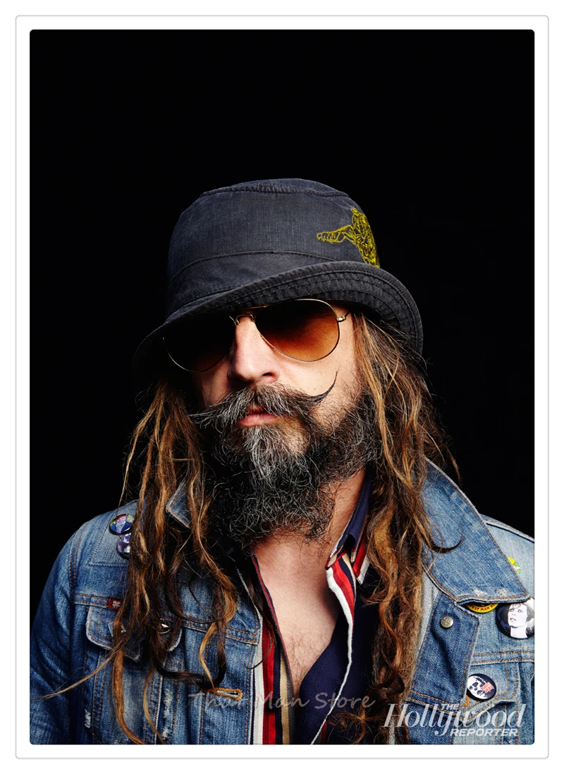 Rob Zombie винтажная Ретро рок группа музыкальная гитара белая крафт бумага плакат