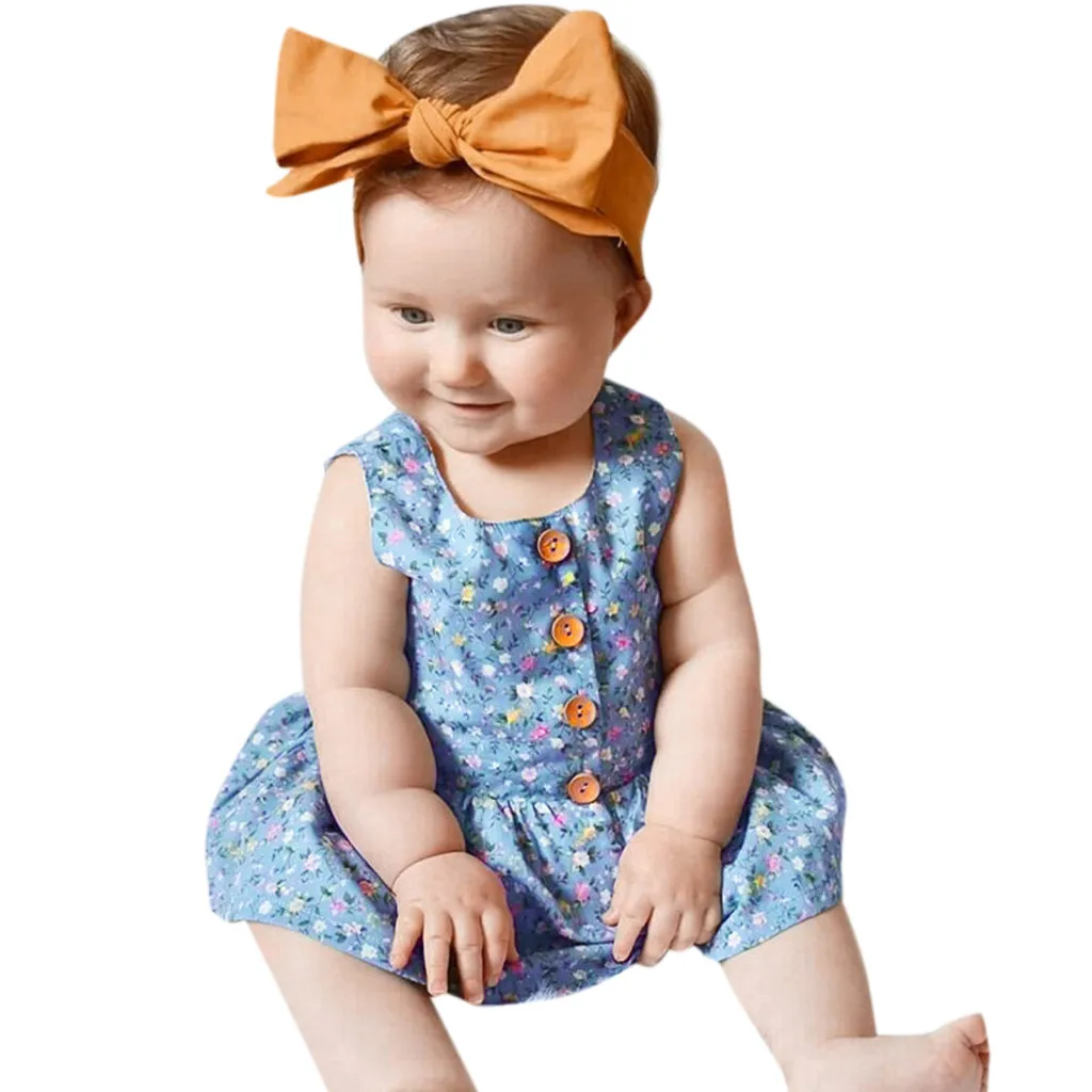 Sagace комплект из 3 предметов для новорожденных девочек жилет с цветочным принтом +