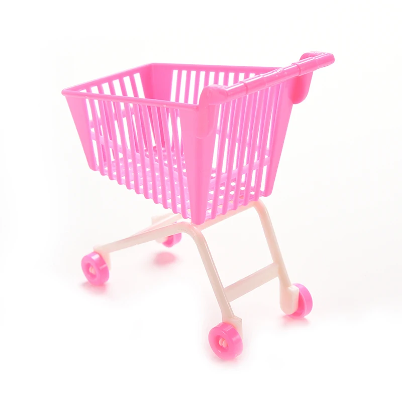 1 шт случайный мини корзина для классических игрушек тележки детей девочек