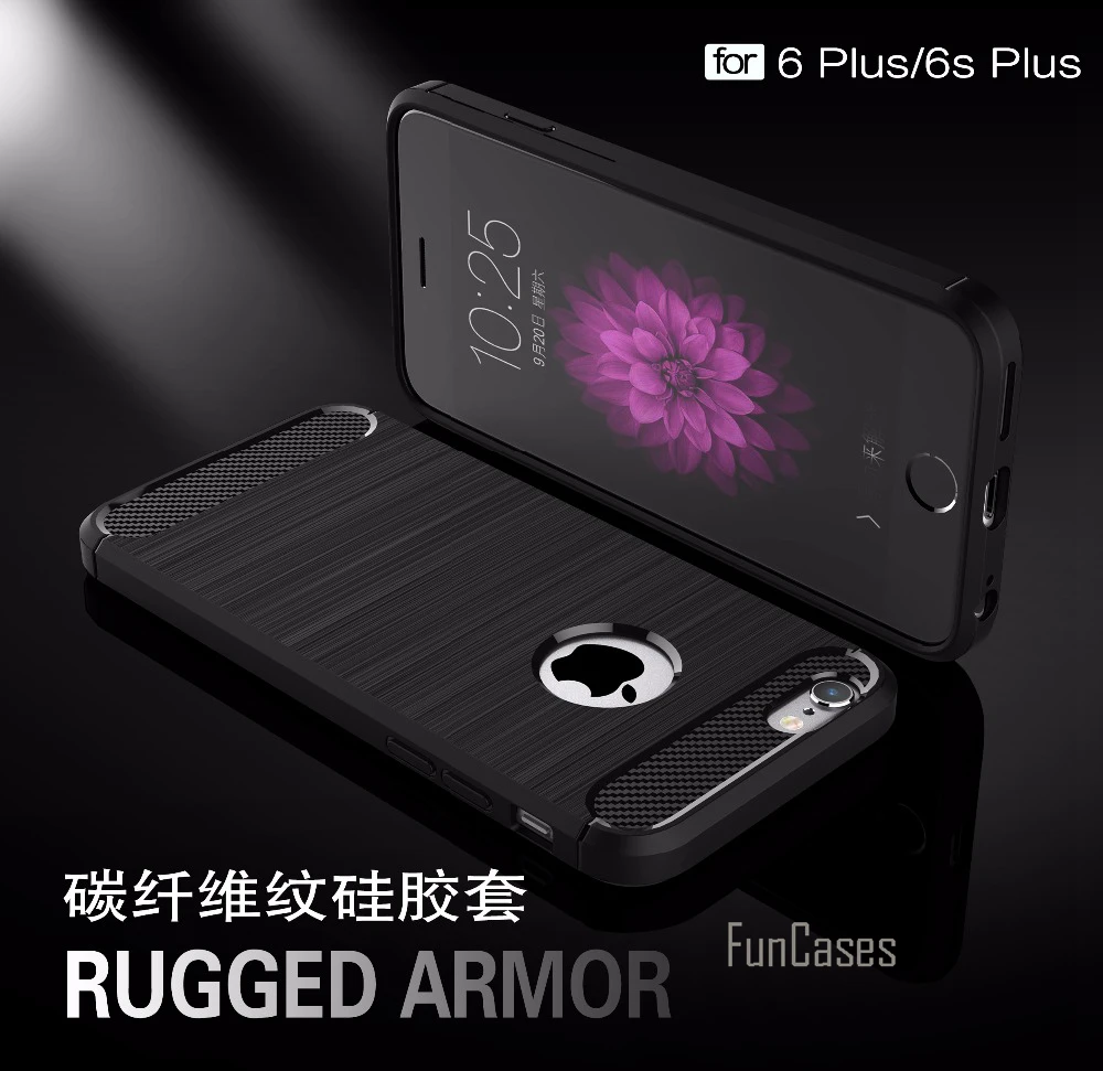 Роскошный силиконовый чехол для iPhone 6s Plus 6 ifone ifon ihone ipone fundas coque 5 дюймов|fundas iphone|fundas