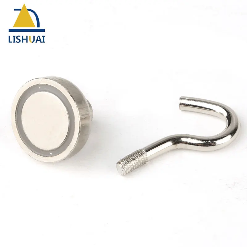 Сильный Круглый Магнитный крючок LISHUAI 5 шт./лот D20/сверхмощная неодимовая