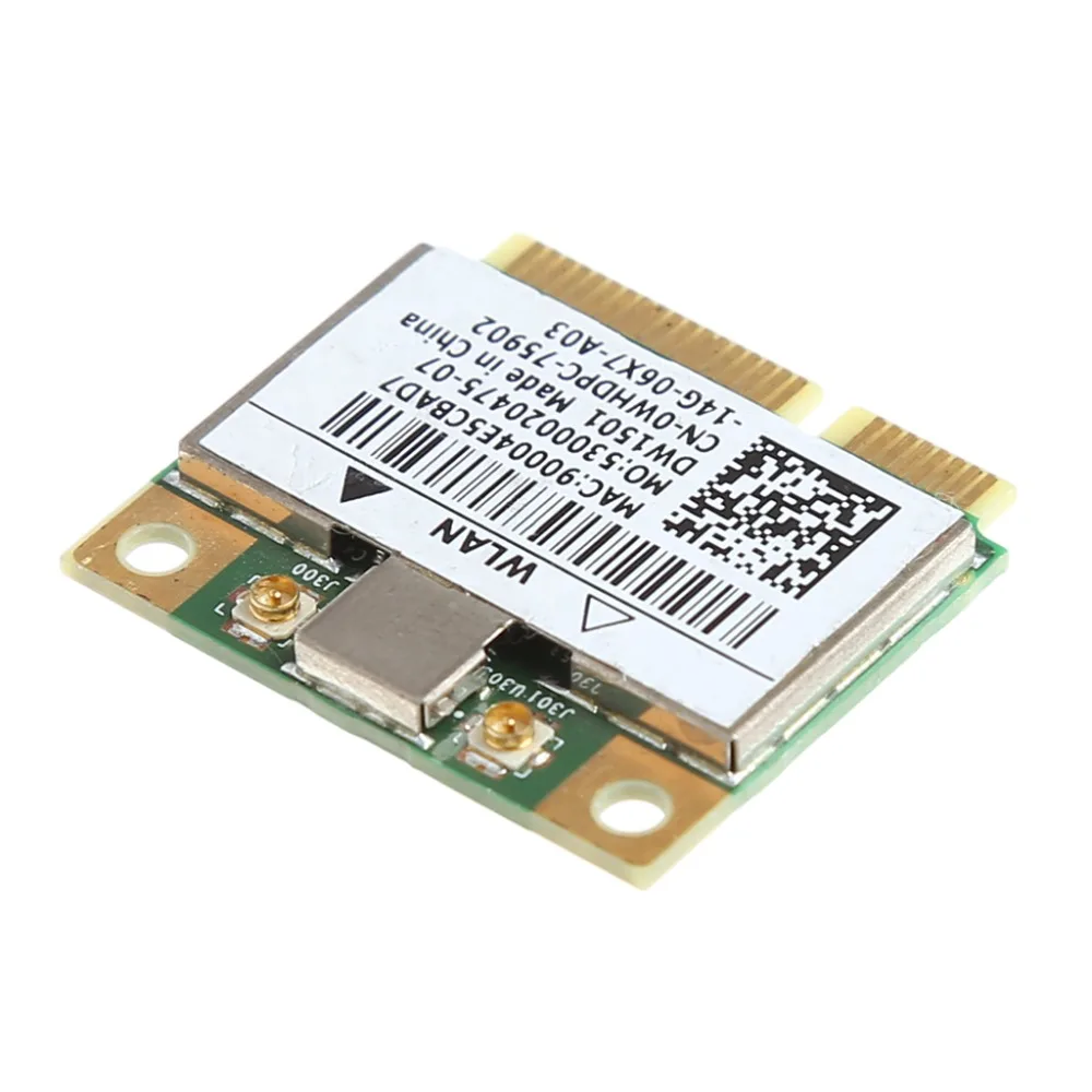 Новая беспроводная Wi-Fi мини-карта PCI-E 150 м для Dell DW1501 0K5Y6D Broadcom BCM94313HMG2L | Компьютеры и