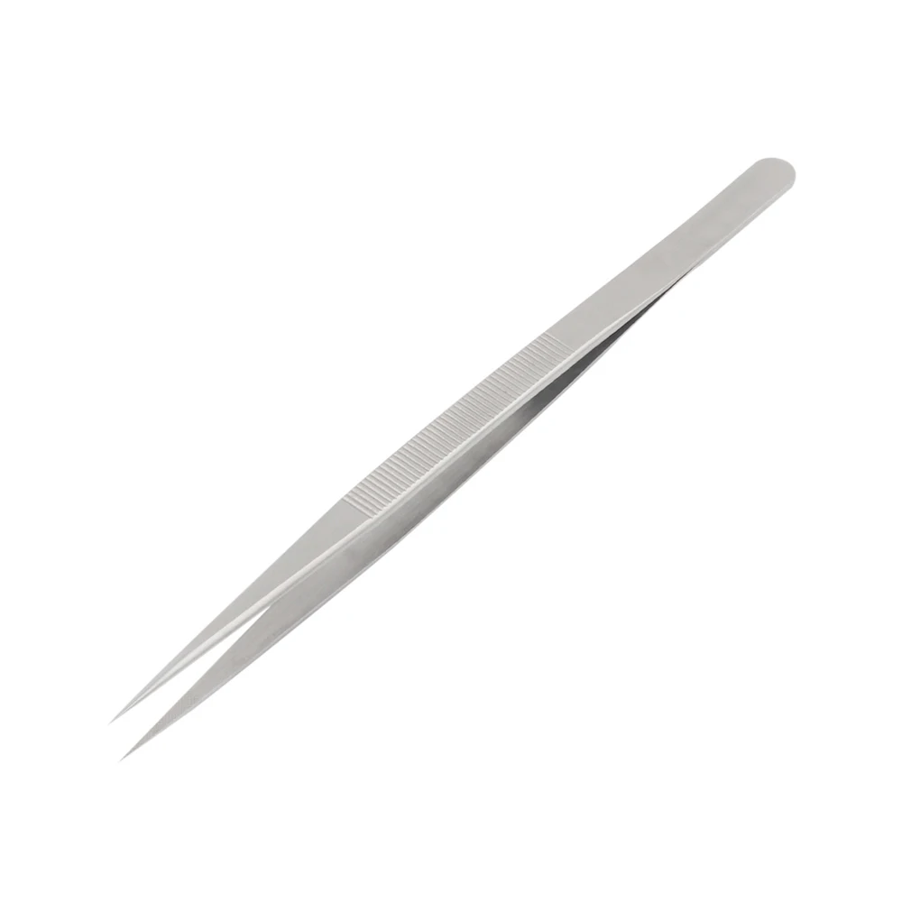 FIXFANS 165 мм Длинный прецизионный нержавеющая сталь tweezers нескользящий Пинцет для