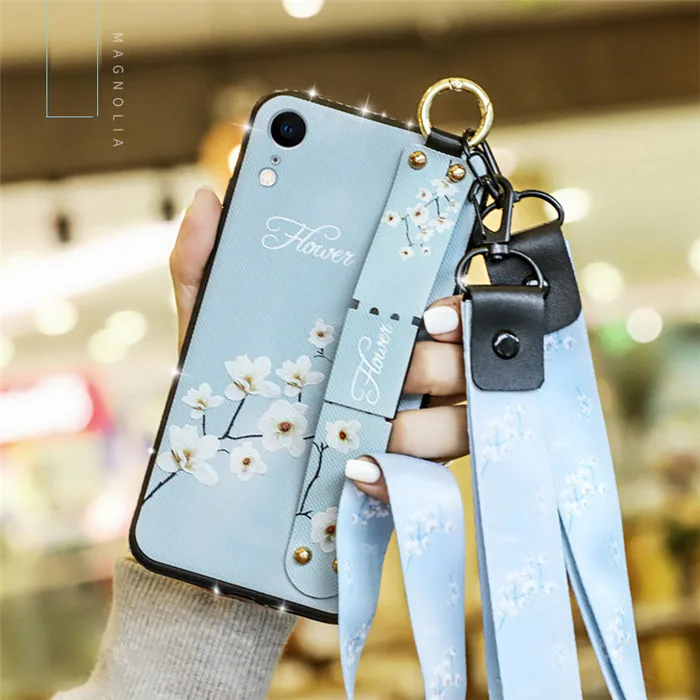 blue Шнурки Алмазный чехол для huawei P9 P8 Lite P Smart Nova 3 3i Коврики 9 Lite honor 8A 10 9i 6X 7X 8X Max 7A pro V20 крышка - Цвет: blue