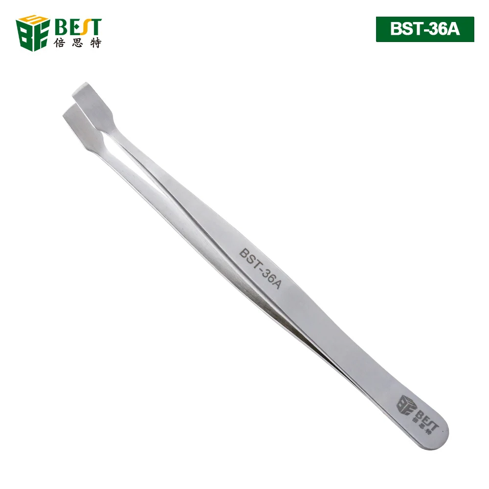 

Special tweezers Flat folder tweezers Squat head tweezers clips Eyelash grafting jig nails 36A