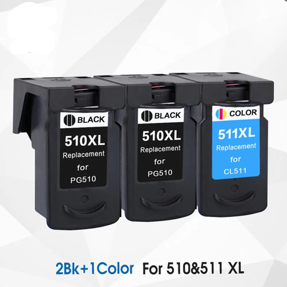 Картридж с чернилами PG510XL 510 XL CL511XL 511 XL совместимый Canon PIXMA MP250 MP230 MP240 MP252 MP270 MP272 MP280 струйный принтер - Цвет: 2BK 1C