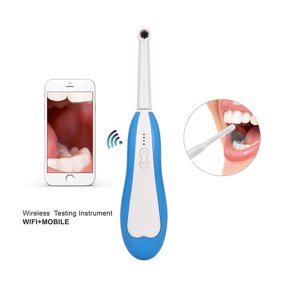 Full HD Intraoral WiFi Беспроводная стоматологическая камера эндоскоп светодиодный светильник USB кабель осмотр для стоматолога оральный в реальном времени видео стоматологический т