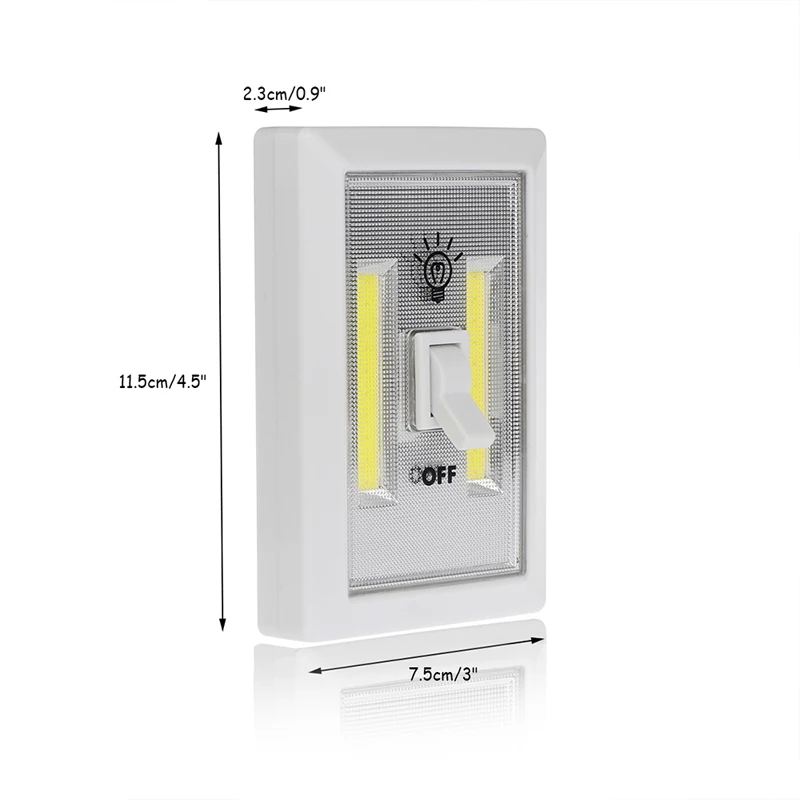 Lemonbest Магнитная ультра яркий мини COB светодиодный ночной Светильник лагерь