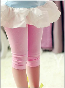 Летние детские короткие брюки леггинсы для девочек из модала|kids leggings|children